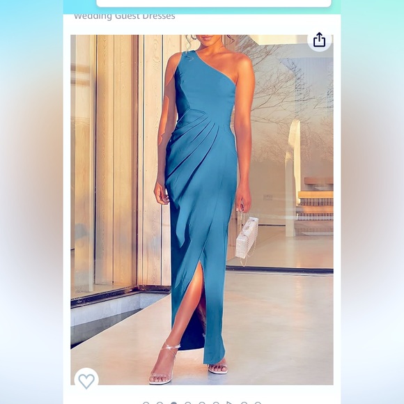 One shoulder dress - Picture 1 of 2